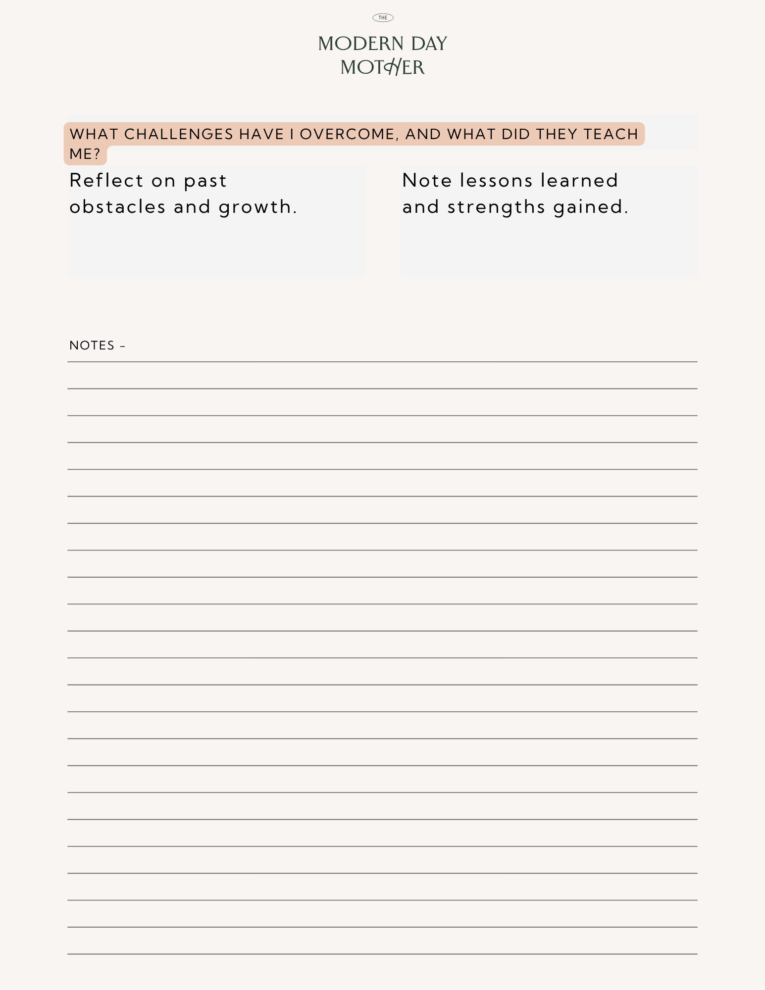 Self-Reflection Journal