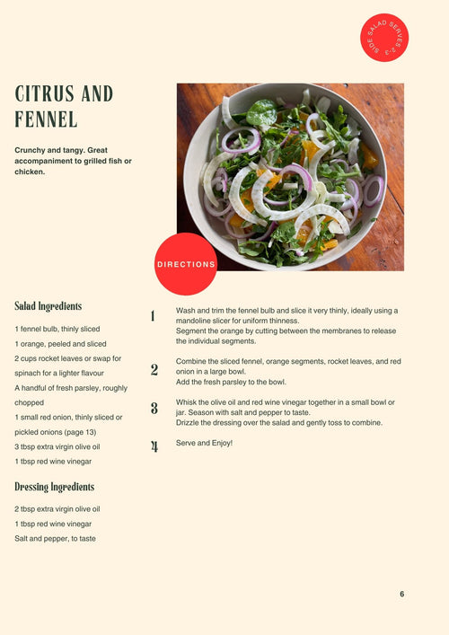 Simplicity in Salads