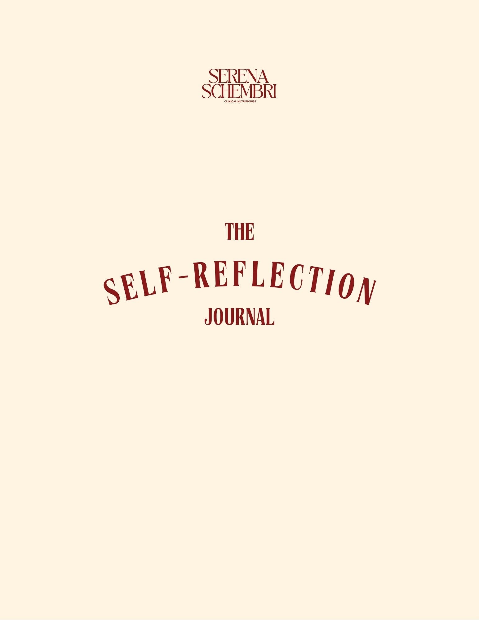 Self-Reflection Journal